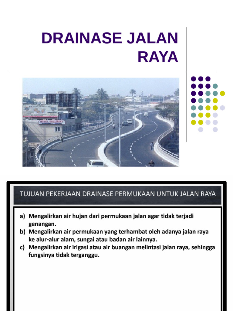 6drainase Jalan Raya | PDF