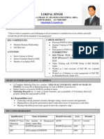 Lokpal Singh PGDM Marketing Resume