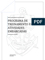 PROGRAMA DE TREINAMENTO PARA ATIVIDADES EMBARCADAS - VERSÃO 2.2