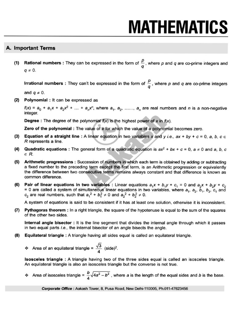 Maths Full | PDF
