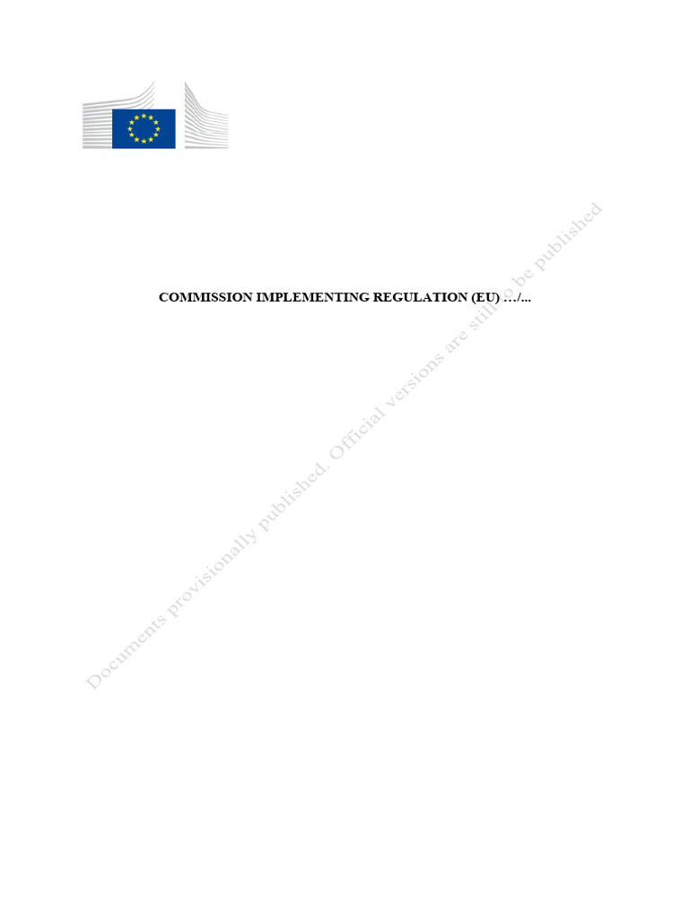 EU Regulation on Emissions Calculation Methods | PDF | Greenhouse Gas ...