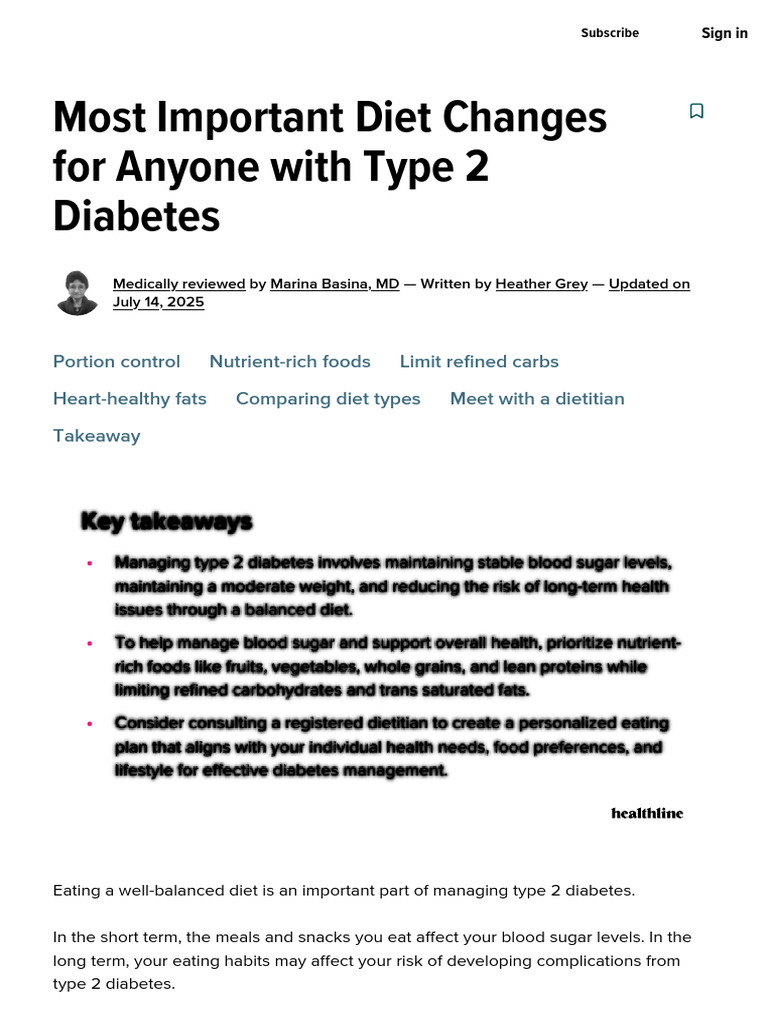 Essential Diet Tips for Type 2 Diabetes | PDF | Cooking Oil | Foods