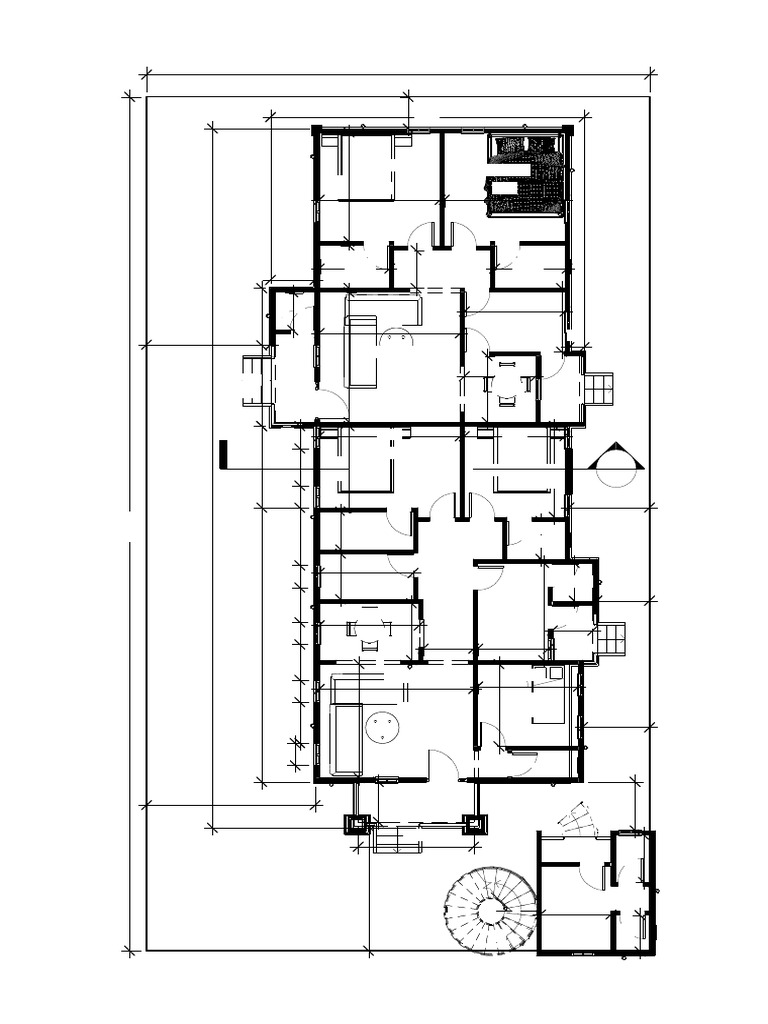 Detailed Floor Plan Layout Analysis | PDF | Room | Home Economics