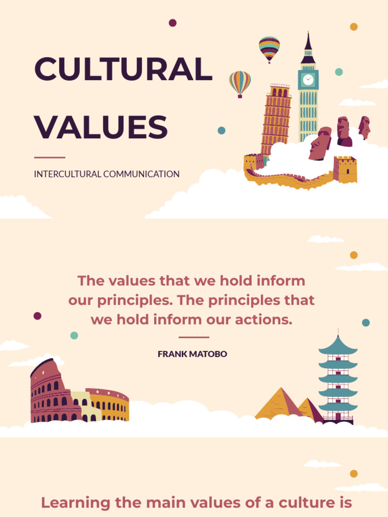Understanding Cultural Values in Communication | PDF | Value (Ethics ...