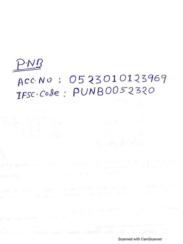Account Details | PDF