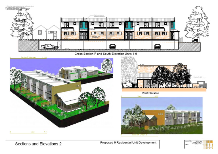 Proposed 9 Residential Units Plans | PDF