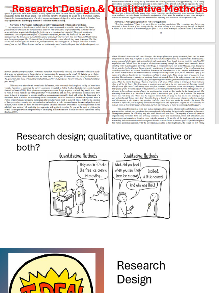 Modul 3, Qualitative Methods 2025 | PDF | Qualitative Research ...