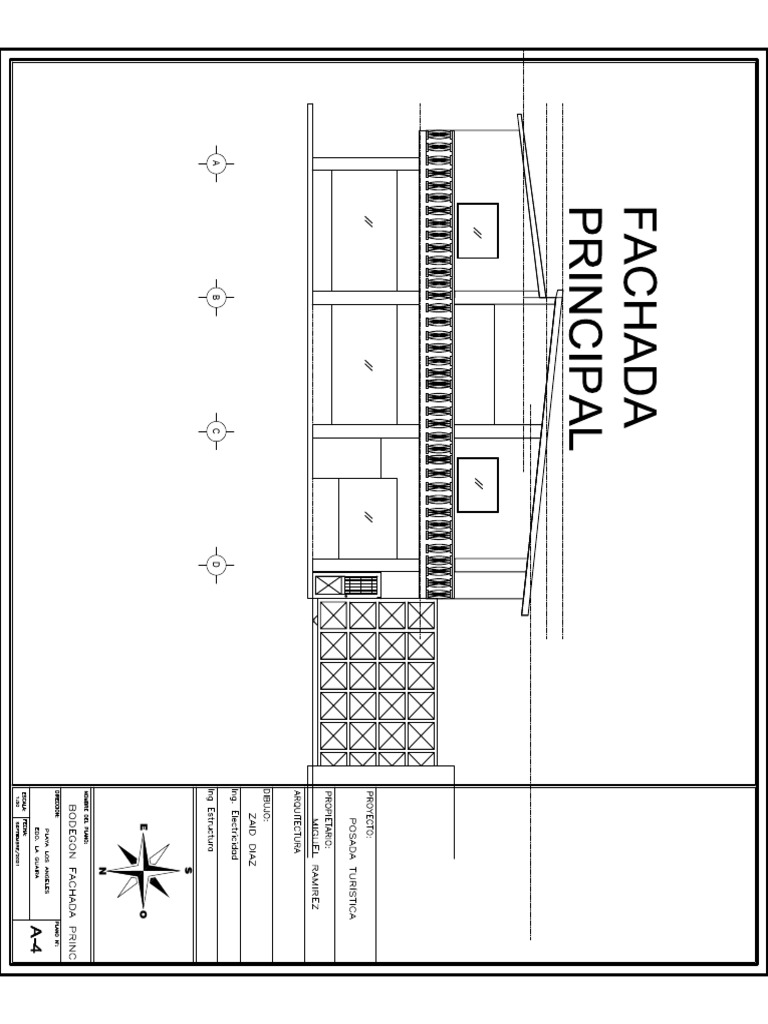 A4 Fachada Principal | PDF
