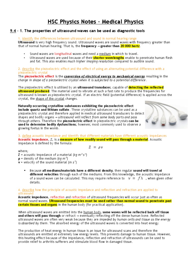 Medical Physics Syllabus Notes Daniel Wilson PDF Radioactive