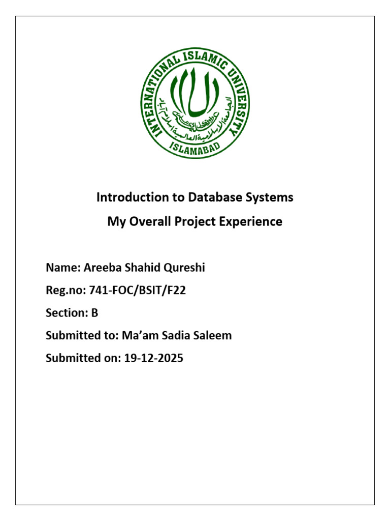 My Project Experience | PDF | Databases | Sql