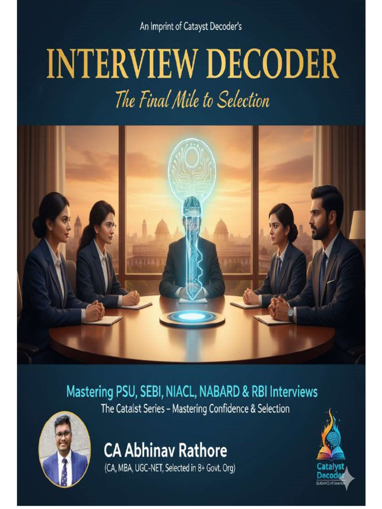 Interview Decoder for Government Exams | PDF | Body Language | Mind