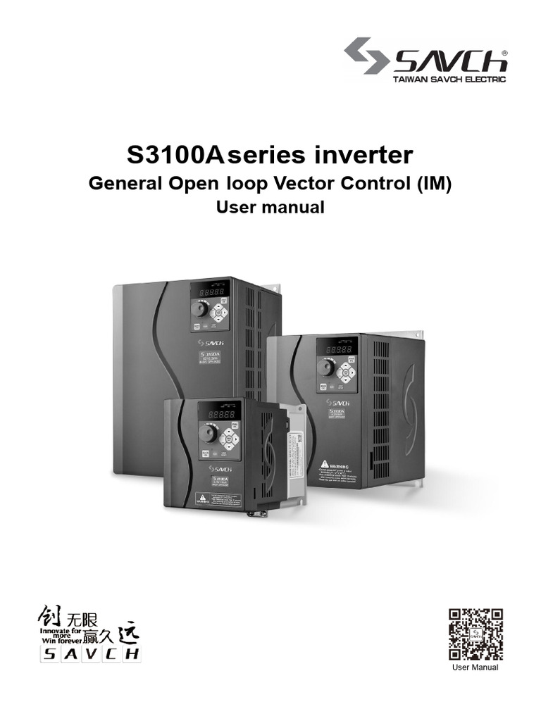 S3100A Inverter User Manual Guide | PDF | Power Inverter | Power Supply