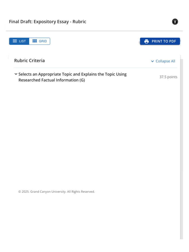 Expository Essay Rubric Guide | PDF | Syntax | Thesis