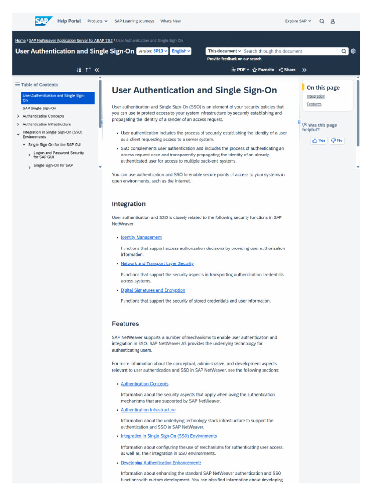 Use Authentication | PDF
