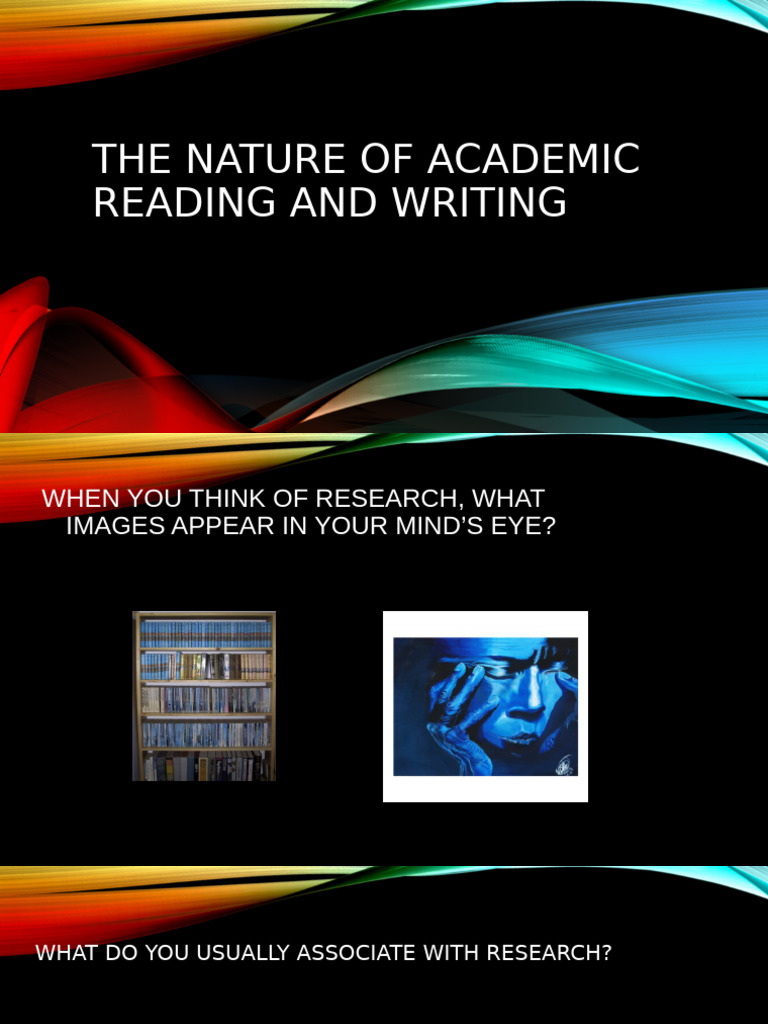 Understanding Academic Reading and Writing | PDF | Reading ...