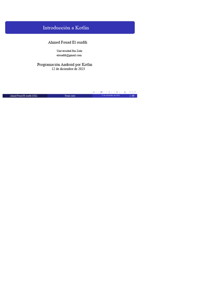 Introducción a Kotlin para Android | PDF | Android (sistema operativo ...