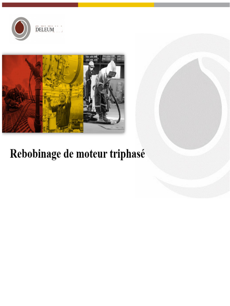 Guide complet de rebobinage moteur triphasé | PDF | Champ magnétique ...