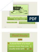 Download Regular and Irregular Plural Nouns by Dr Shadia SN9700760 doc pdf