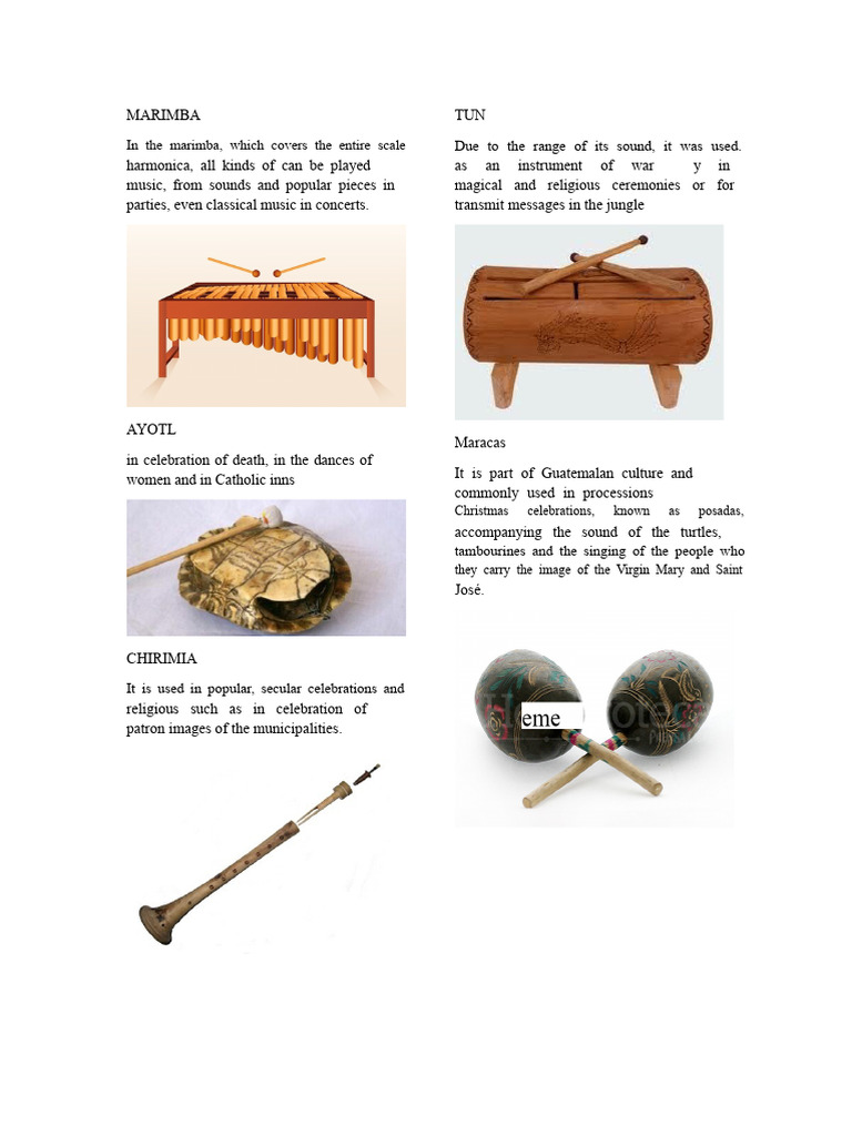 Marimba and Cultural Music Traditions | PDF