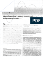 Cap 9 - Espectrometria de Absorçao Atomica e de Fluorescicia At