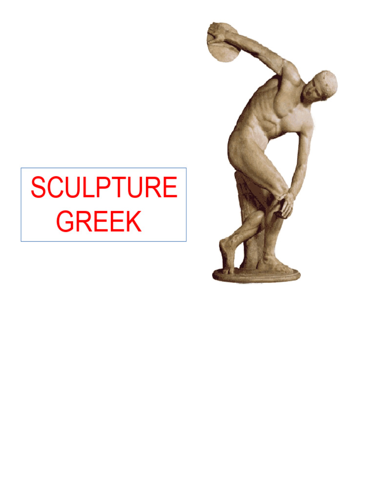 Greek Sculpture: Evolution and Characteristics | PDF | Sculpture | Athena
