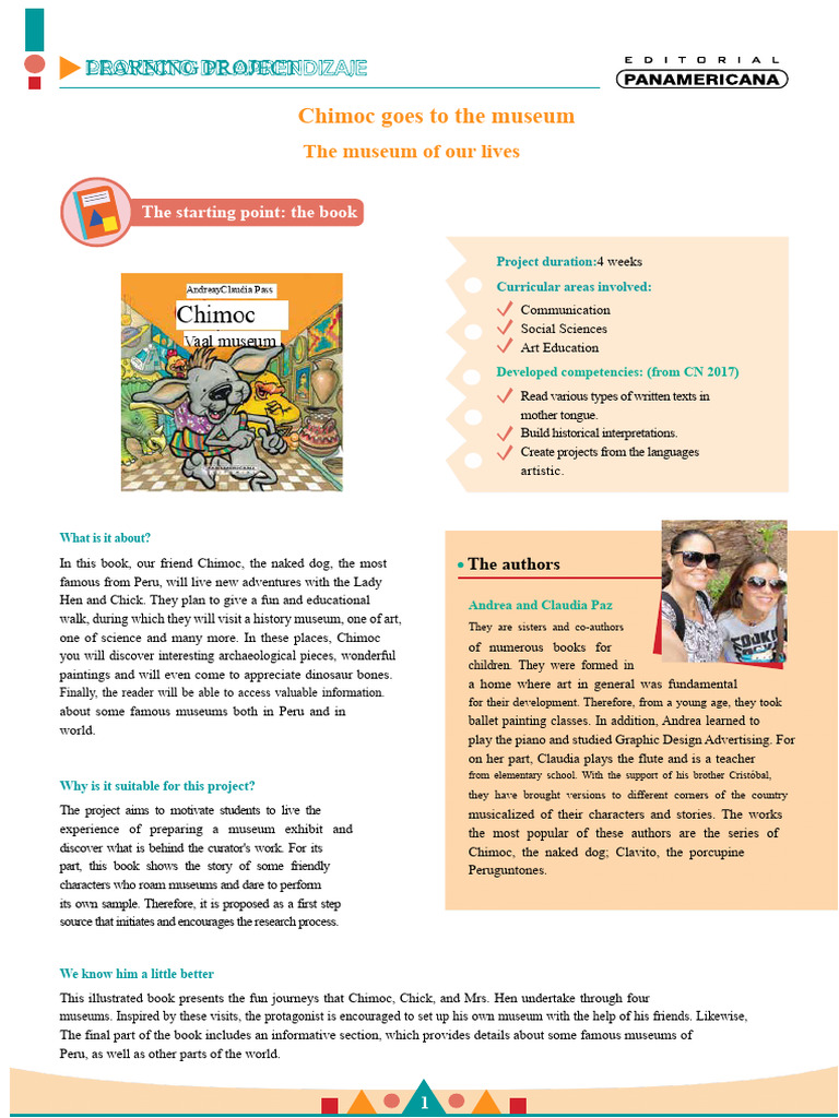 Chimoc's Museum Adventure Project Guide | PDF | Museum