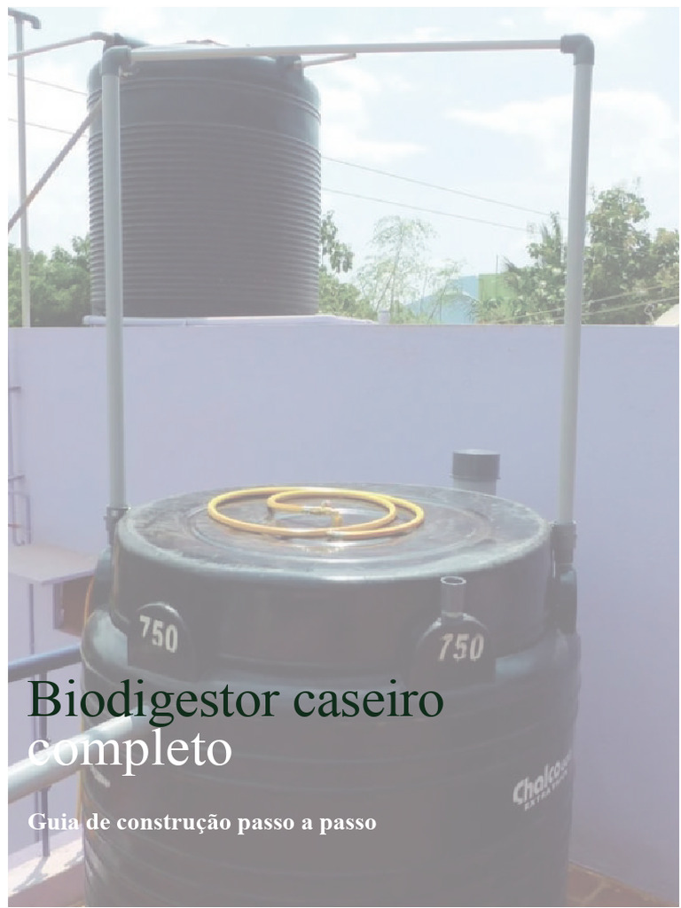 Guia Completo para Biodigestor Caseiro | PDF | Desperdício | Biogás