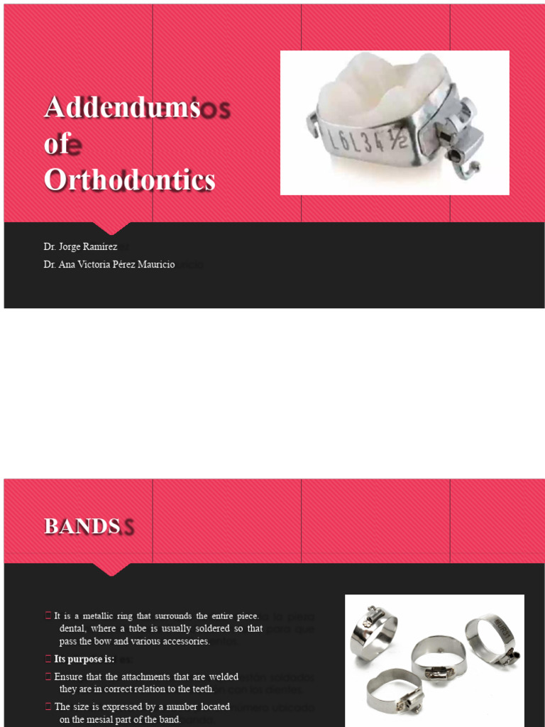 Orthodontic attachments | PDF | Orthodontics | Dentistry Branches