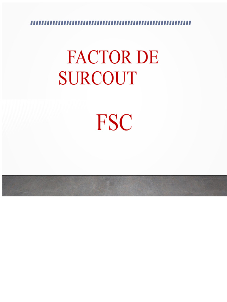 Facteur de Surcoût en Construction | PDF | Économie