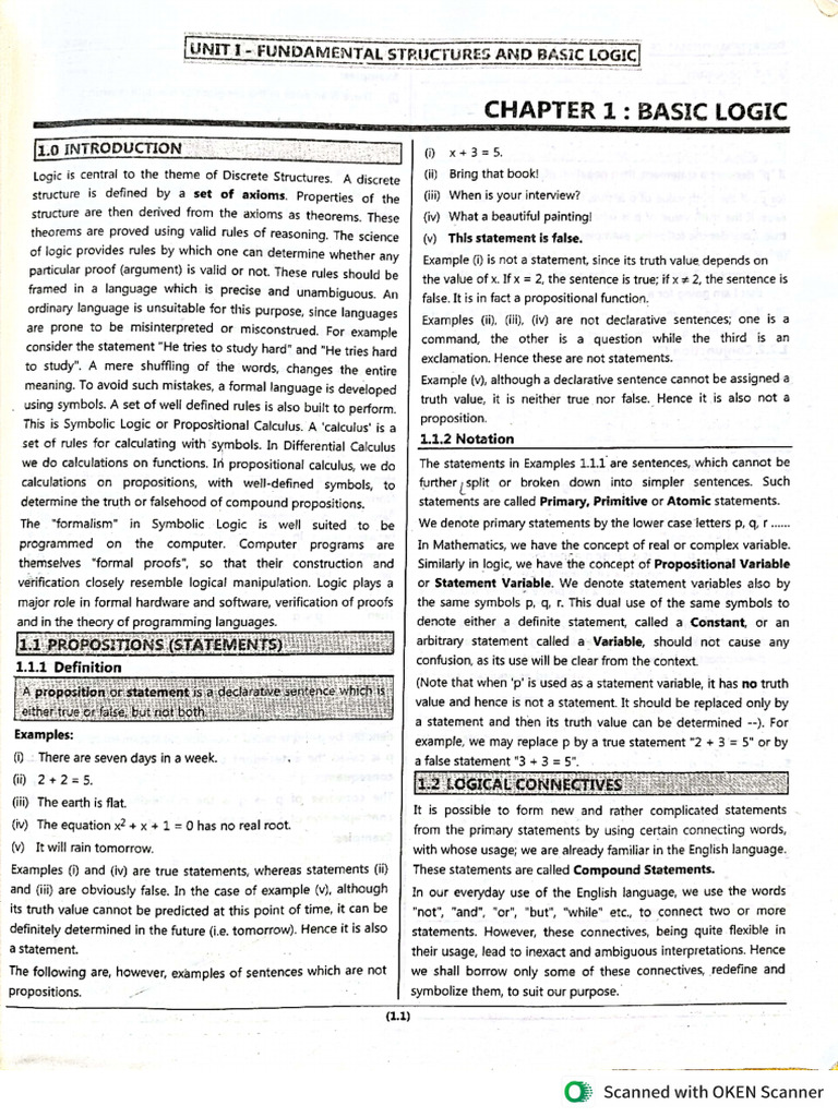DM Cap 1 & 2 | PDF