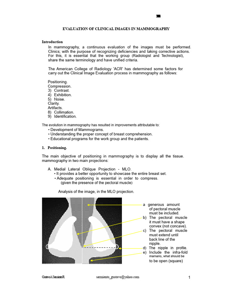 Mammography Manual | PDF | Mammography