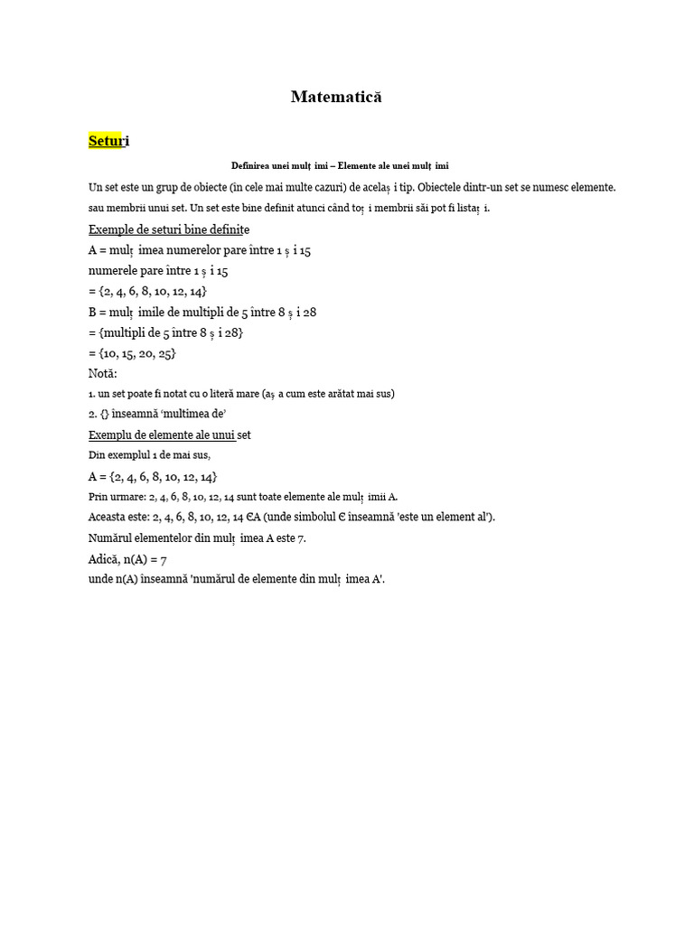 Note de Examen La Matematică CXC CSEC | PDF
