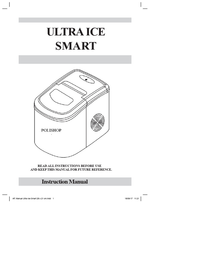 Ultra Ice Smart Ice Machine | PDF | Water | Ice