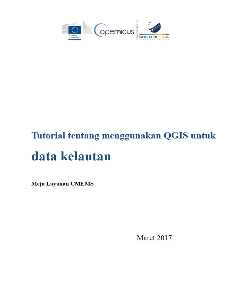 Tutorial QGIS untuk Data Kelautan | PDF