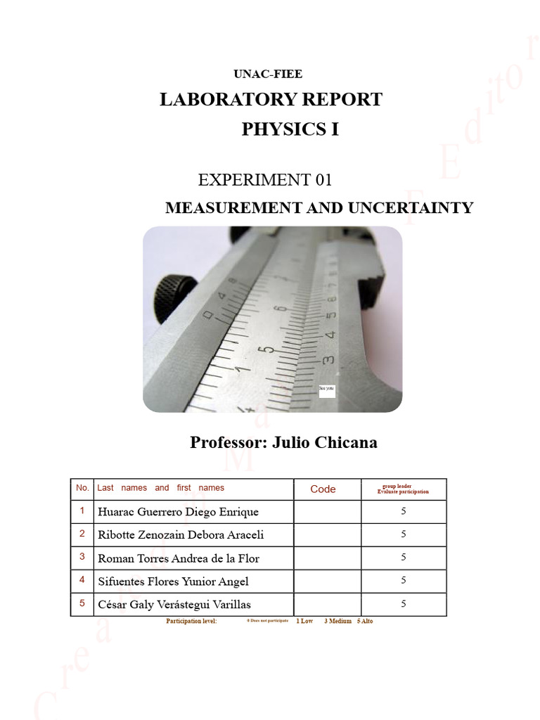Measurement and Uncertainty in Physics | PDF | Accuracy And Precision ...