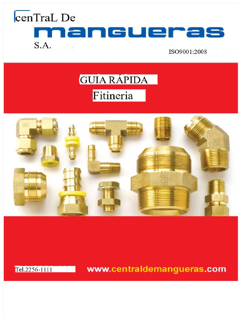 Catálogo Completo de Fitting e Conectores | PDF | Conector elétrico ...