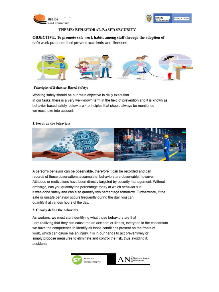 Behavioral-Based Safety Principles Explained | PDF | Safety | Behavior