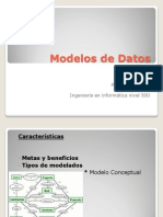 Modelos de Datos - Dchterminado