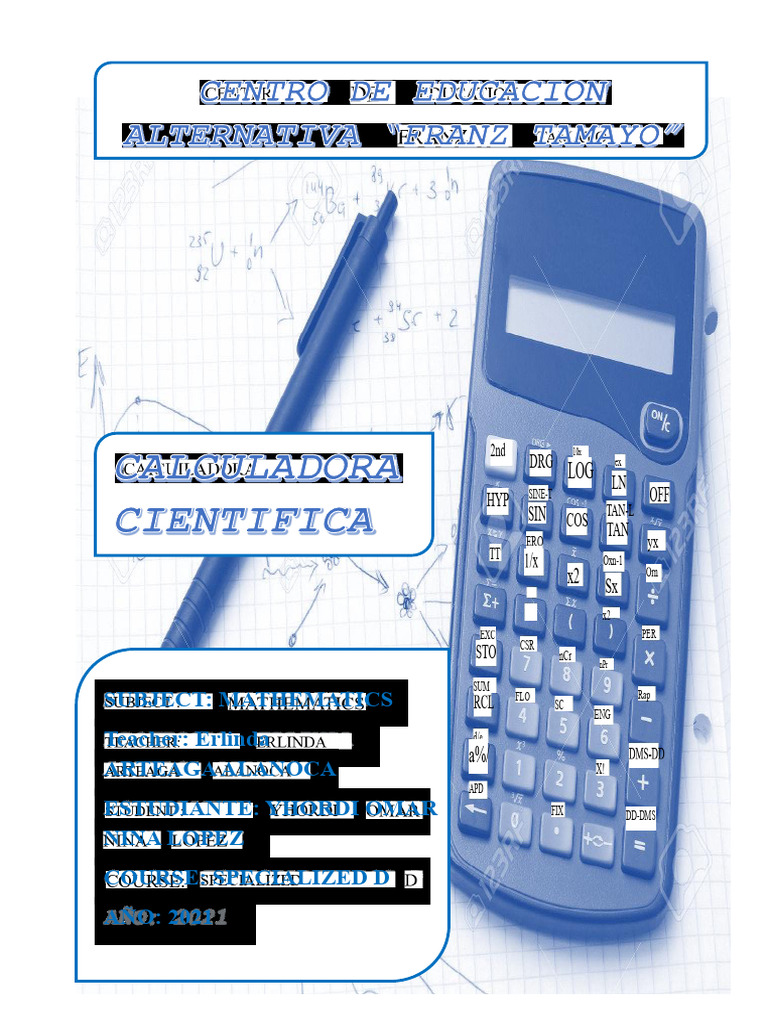 Benefits of Scientific Calculators in Math | PDF | Calculator ...