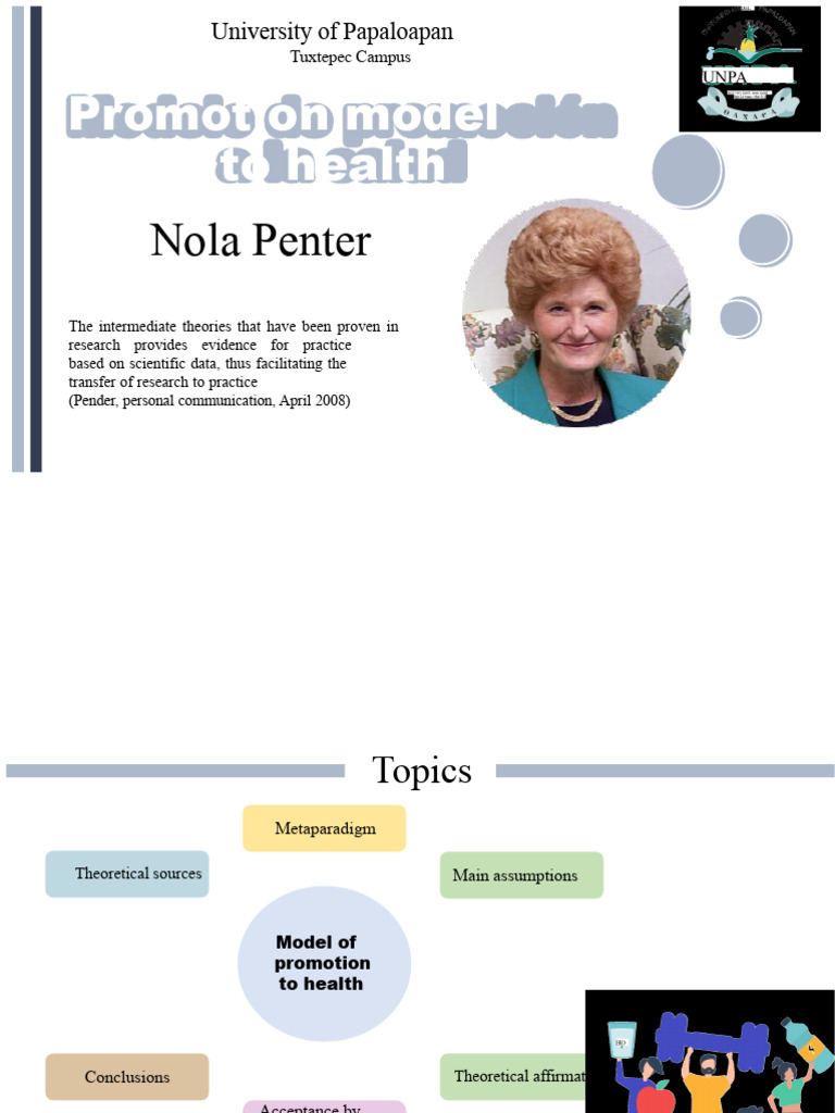 Health Promotion Model Overview | PDF | Behavior | Self Efficacy