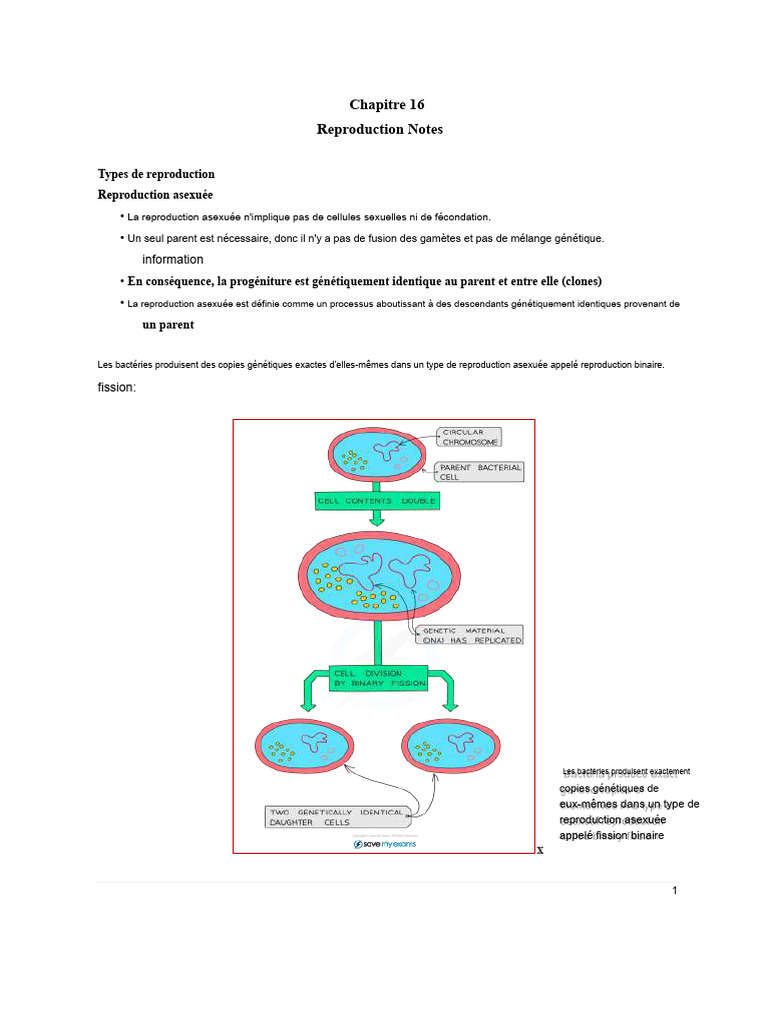 Reproduction asexuée et sexuelle des plantes | PDF | la reproduction ...