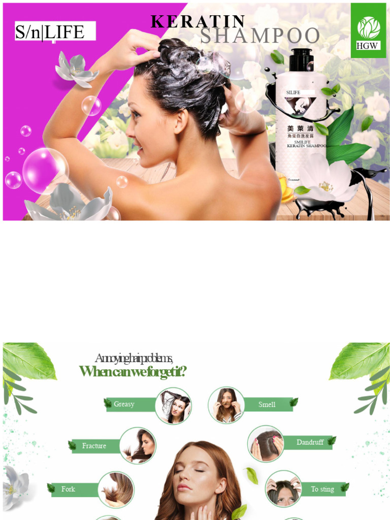 (XXI) SMILIFE KERATIN SHAMPOO | PDF | Shampoo | Hair