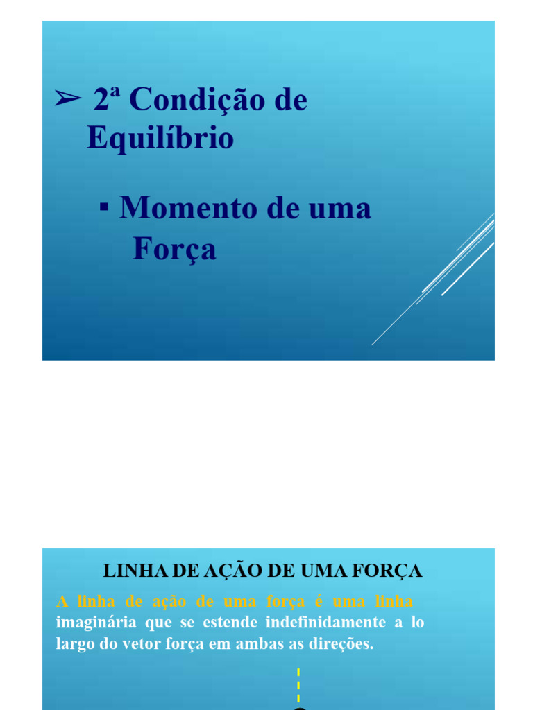Momento de Força e Equilíbrio Rotacional | PDF | Torque | Vetor euclidiano