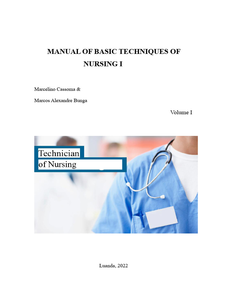 Basic Nursing Techniques Manual I | PDF | Sterilization (Microbiology)