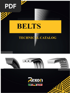 Comprehensive V-Belt Technical Catalog | PDF | Belt (Mechanical