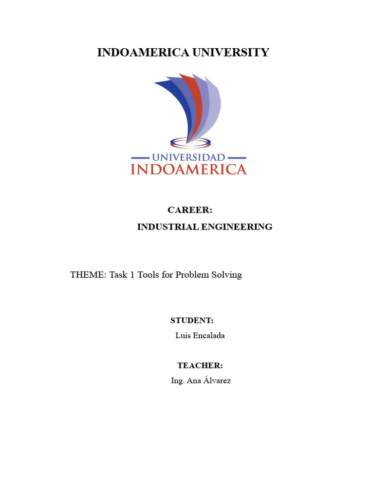 Problem-Solving Tools in Engineering | PDF