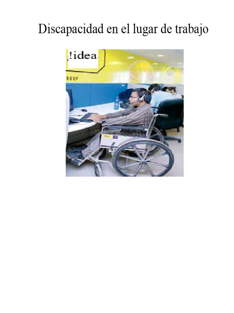 Discapacidad y empleo: desafíos y soluciones | PDF | Invalidez ...