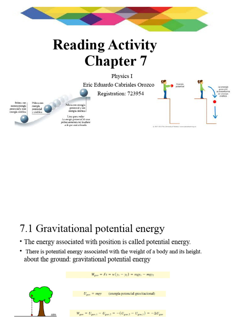 Understanding Potential Energy in Physics | PDF | Force | Potential Energy