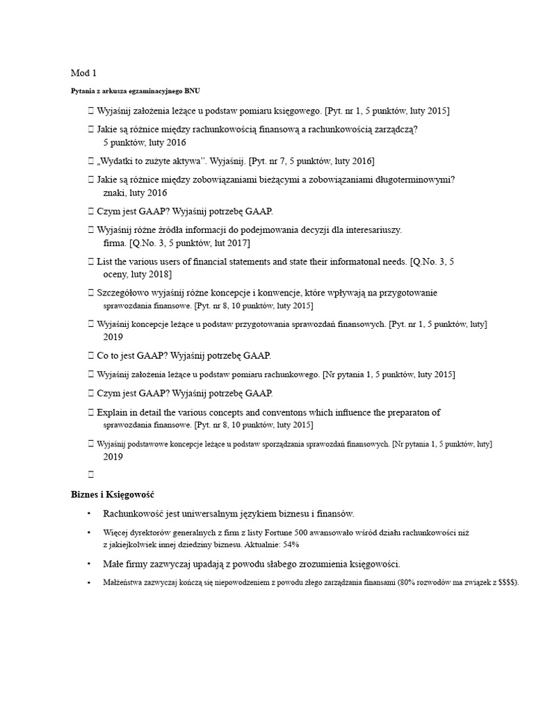 Mod 1 | PDF