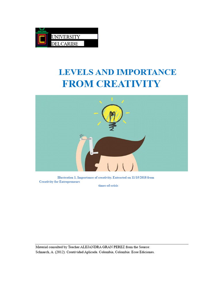Understanding Levels of Creativity | PDF | Creativity | Cognition